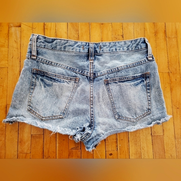 Free People Jean Shorts - Picture 7 of 7